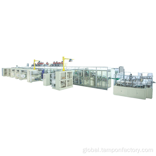 1000 pcs/min baby diaper production line automatic packaging